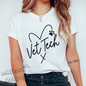 Vet Tech Graphic T-shirt
